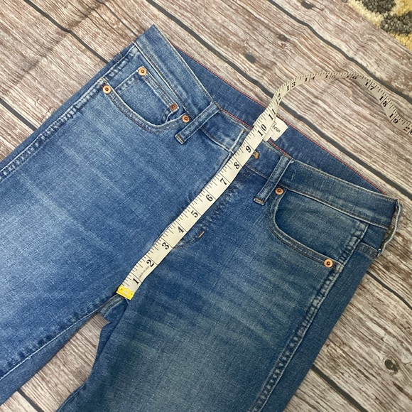 J.Crew 9in vintage straight leg unfinished hem sz 27T - Picture 9 of 14